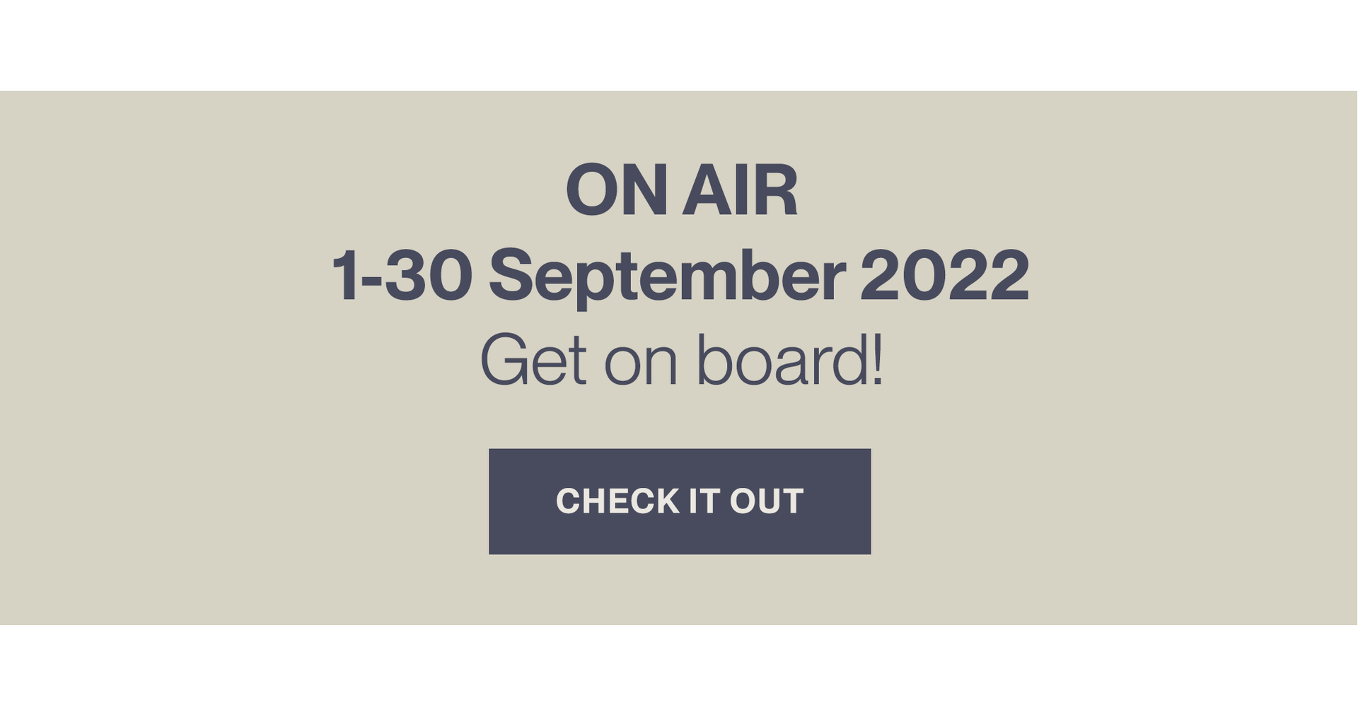 Mirta | MIPEL122 ON AIR 1-30 Sept. 2022 - GET ON BOARD!