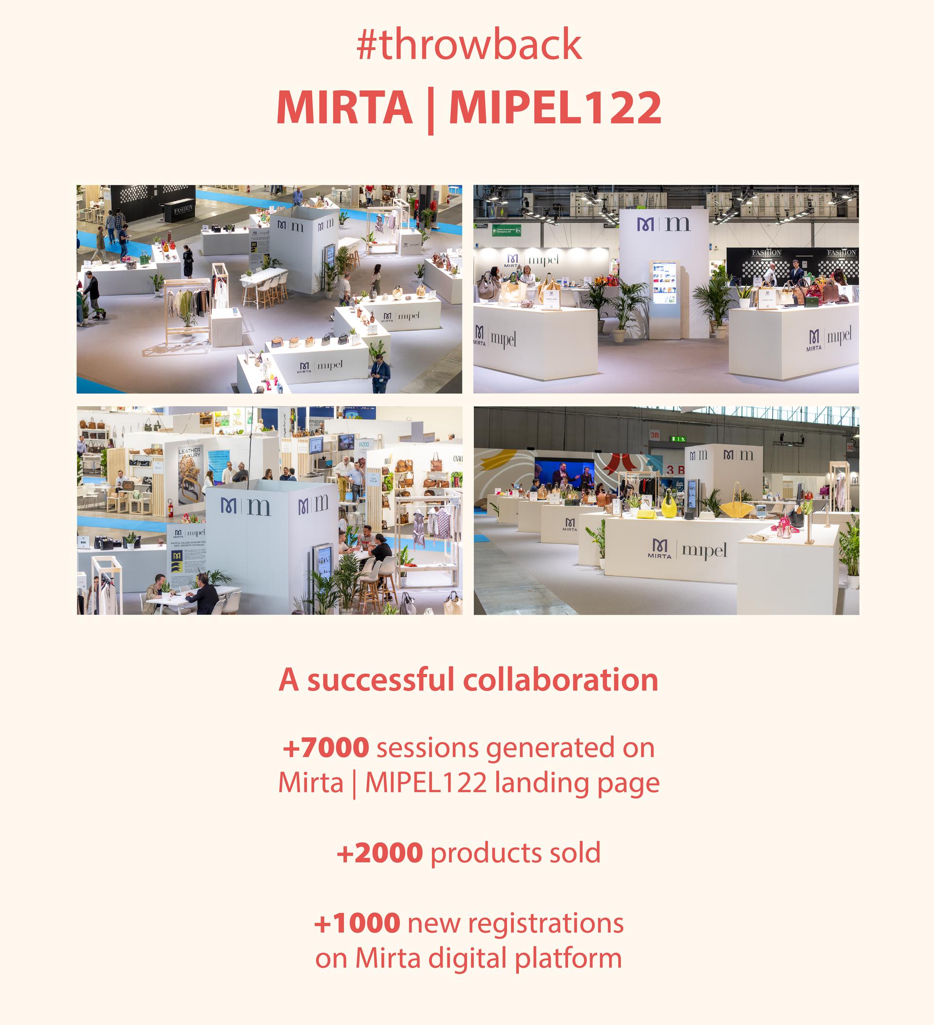#trowback MIRTA X MIPEL122: a successful collaboration