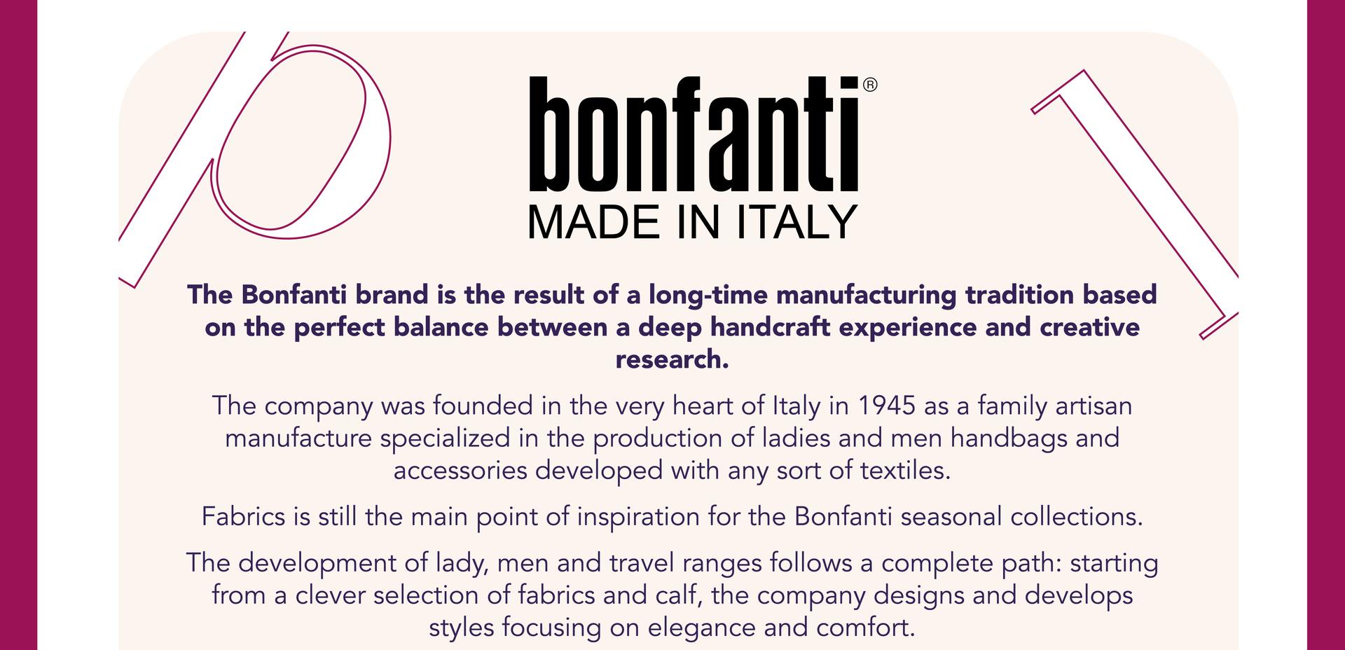 BONFANTI: find out more!